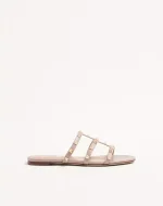 Valentino Rockstud Flat Slide Sandal